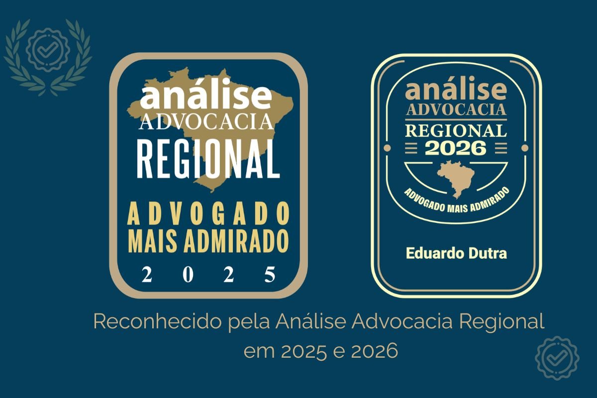 Eduardo Dutra reconhecido pela Análise Advocacia Regional em 2025 e 2026